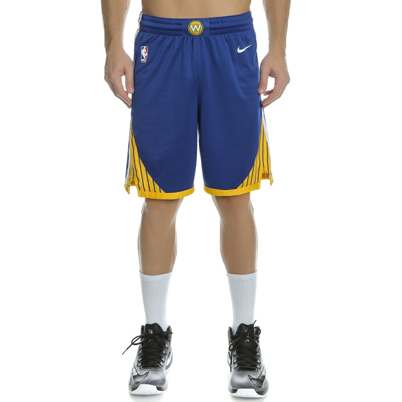 Nike Team Edition SW Golden State Warriors Basketball Shorts 'Blue' 866809-495