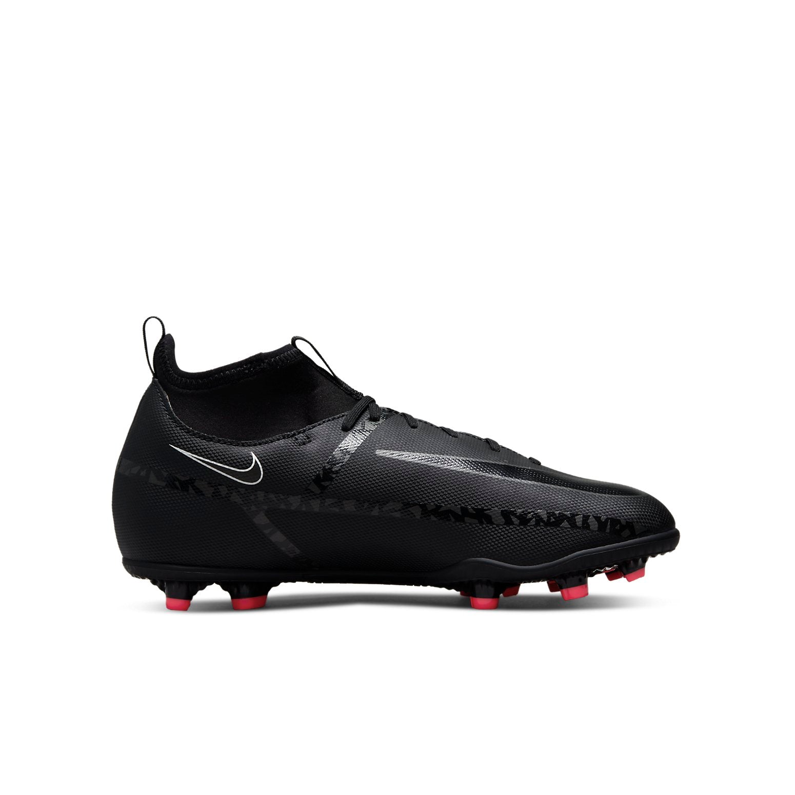 (GS) Nike Phantom GT2 Club DF MG 'Black Bright Crimson' DC0822-001