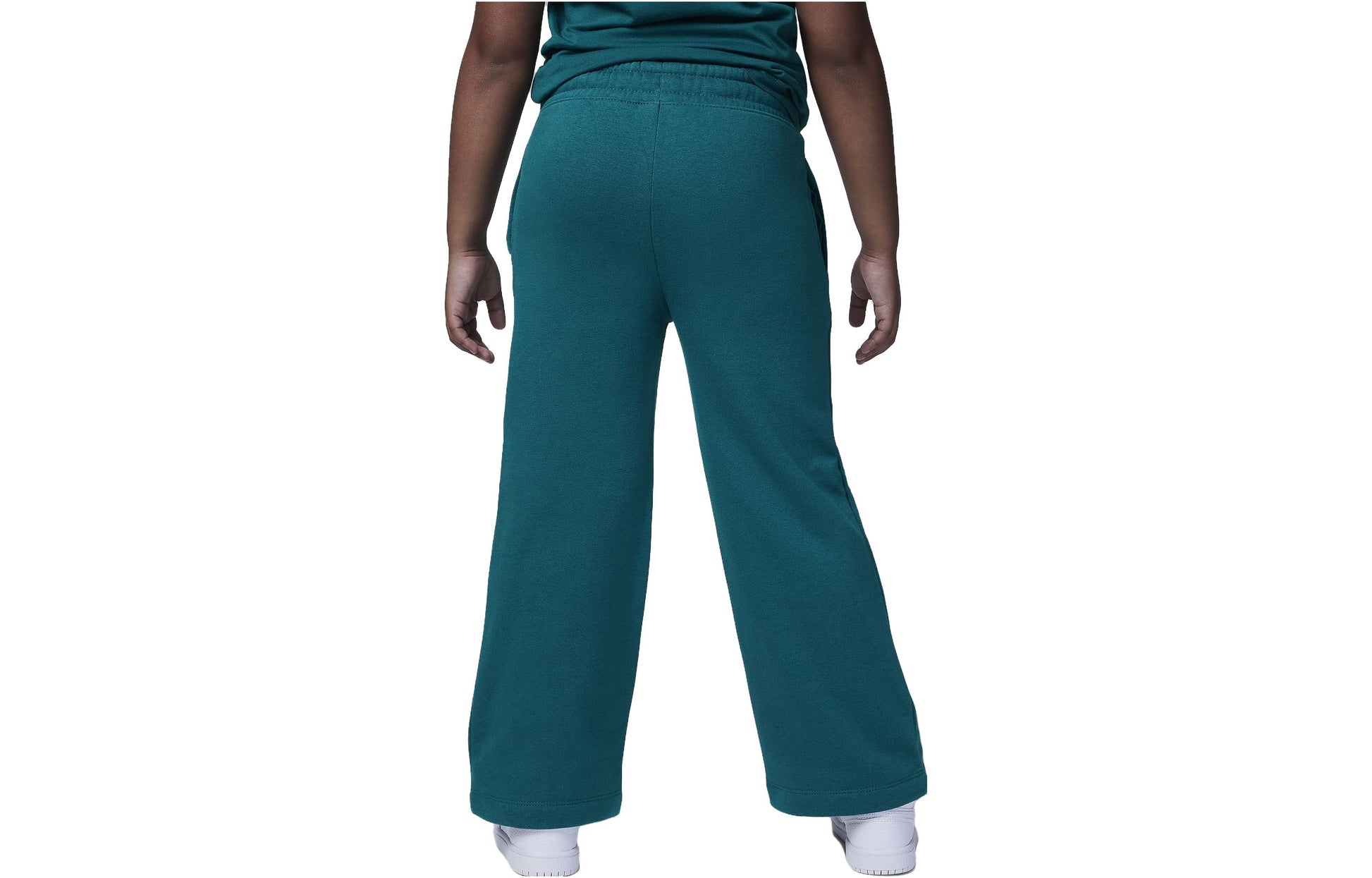 (GS) Air Jordan Icon Play Wide Leg Pants 'Green' 35C392-U9C