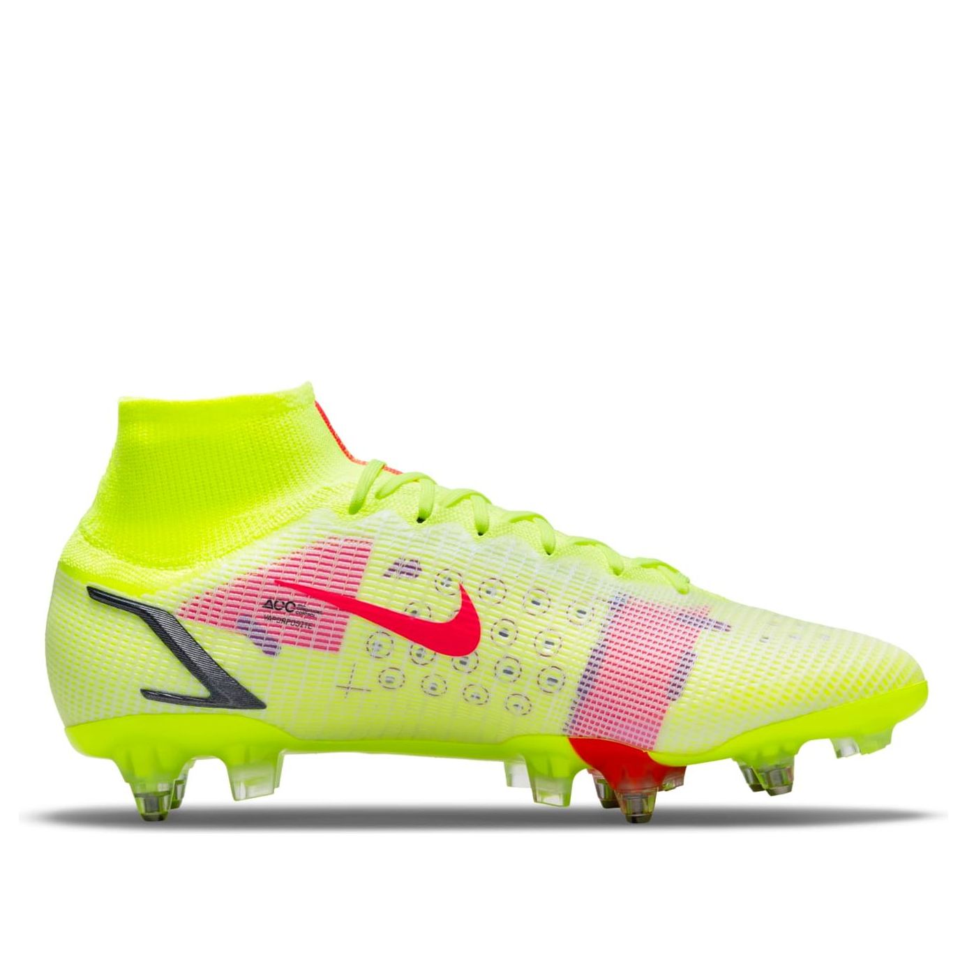 Nike Mercurial Superfly 8 Elite Sg-pro AC Soccer Shoes 'Yellow Orange' CV0960-760