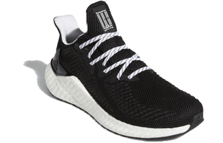 (WMNS) adidas ALPHABOOST WUJI Sneakers Black/White EG6537