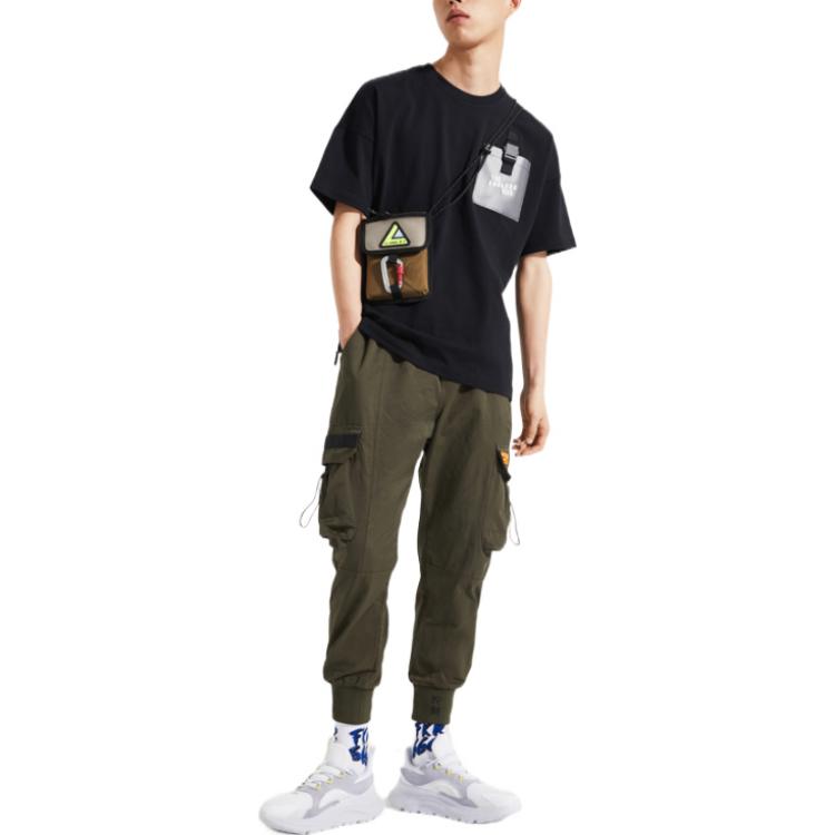 Li-Ning CF Series x Dunhuang Museum . Transparent Pocket Short Sleeve Black AHSQ641-1