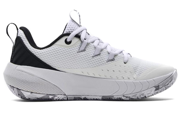 (WMNS) Under Armour HOVR Ascent 'White Black' 3025680-100