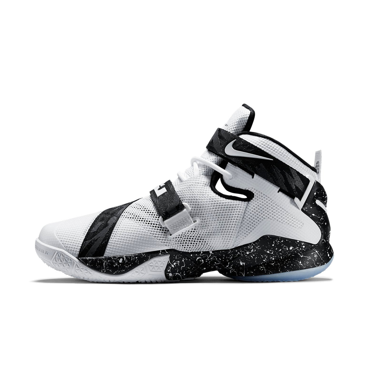 Nike LeBron Soldier 9 Premium 'White Black' 749490-110