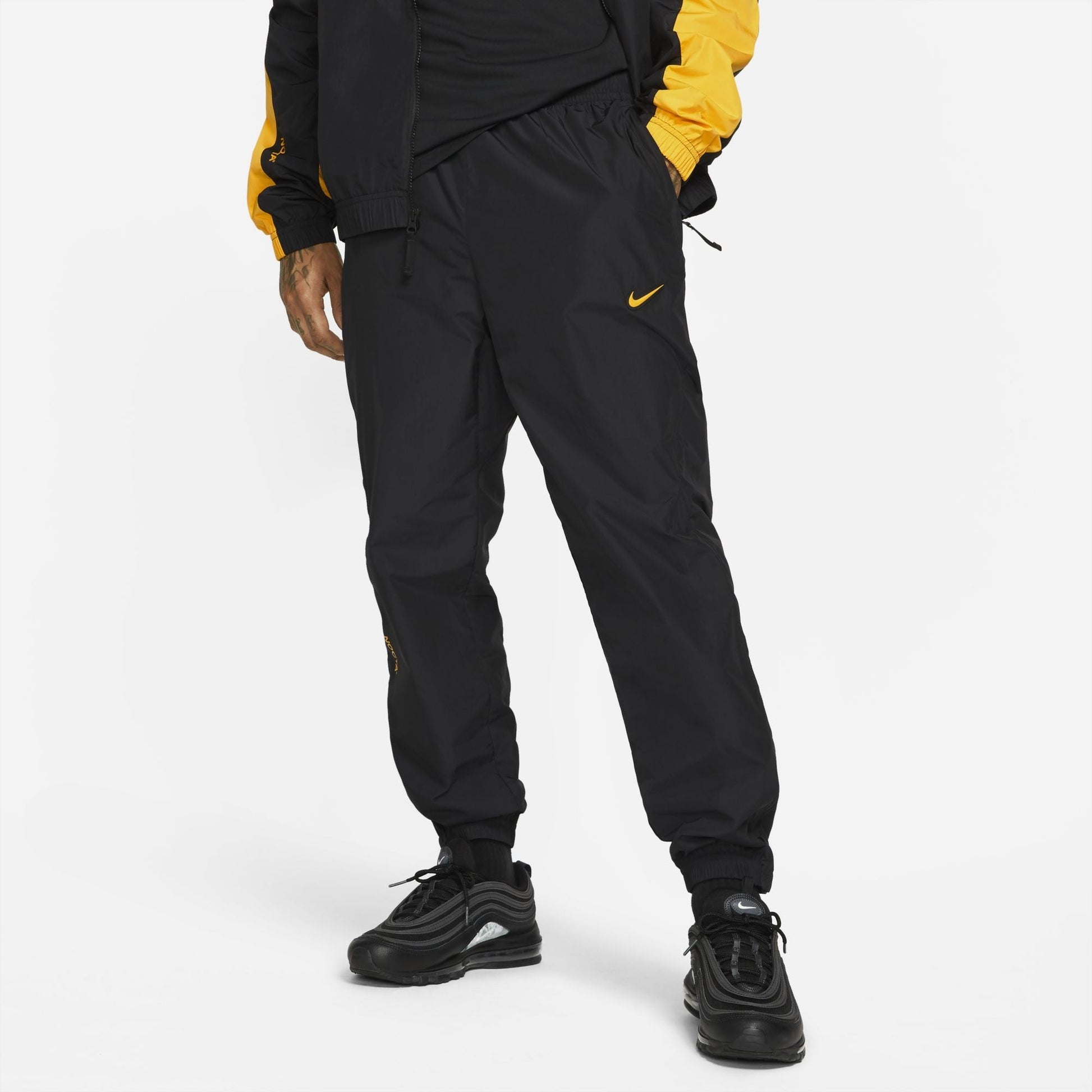 Nike x NOCTA Drake Zipper Pants Asia Sizing 'Black' DB2817-010