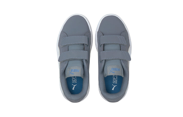(PS) PUMA Smash V2 Buck V Ps Leisure Board Shoes Grey 365183-25