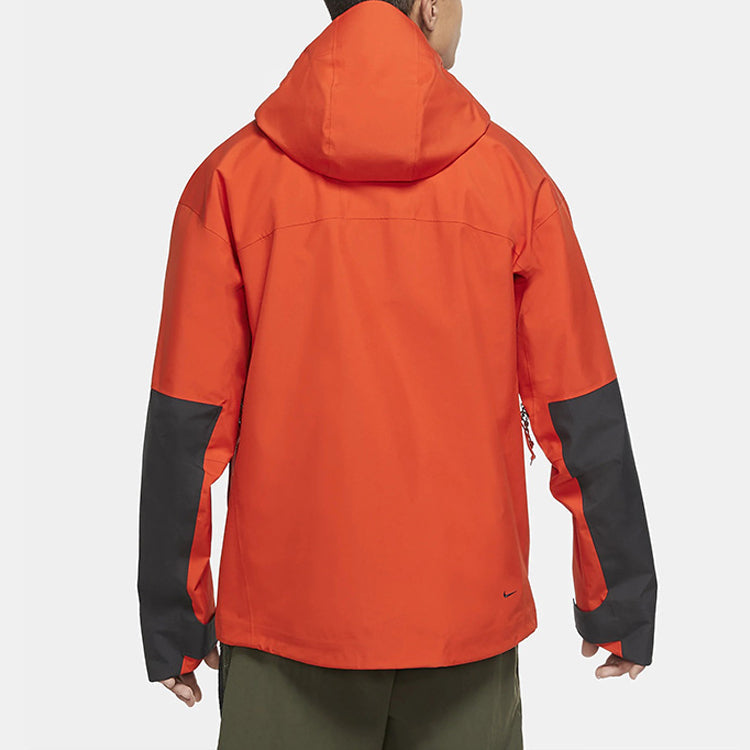Nike Weatherproof Outdoor Jackets Sports Jacket Orange CV0634-891