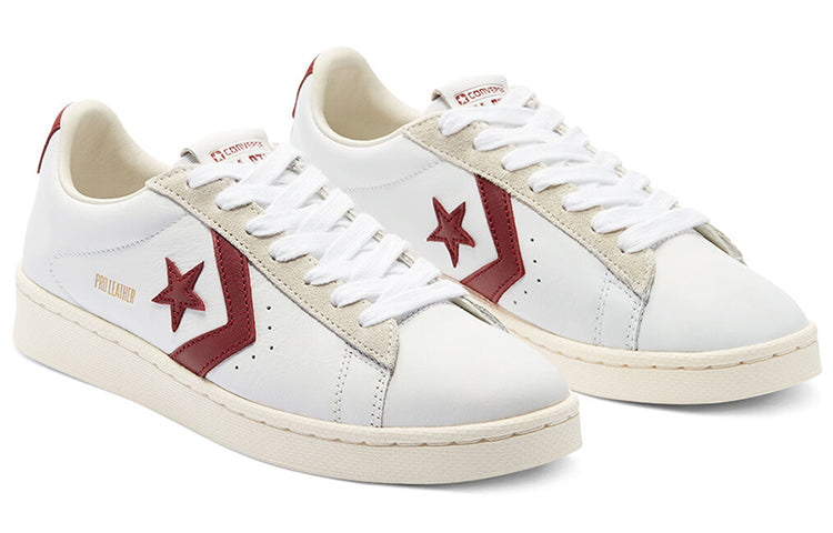 Converse Pro Leather Low Top 'White Red' 169716C