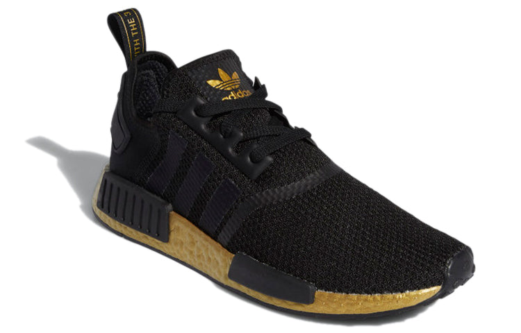 adidas NMD_R1 STLT Primeknit 'Black Gold Metallic' FW7572