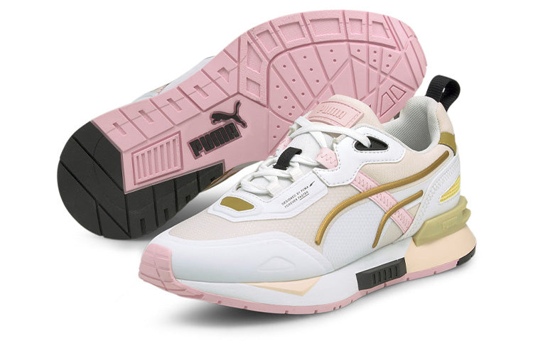 (WMNS) PUMA Mirage Tech 'Pearl White Gold' 381118-16