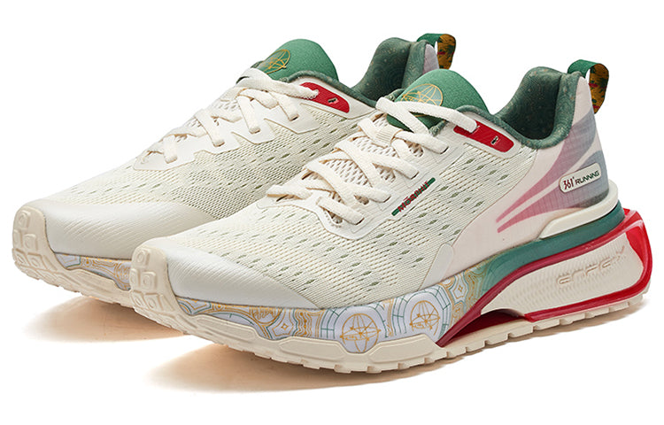 361 Degrees Three-state 2.0 Running Shoes 'White Green' 572212237-1