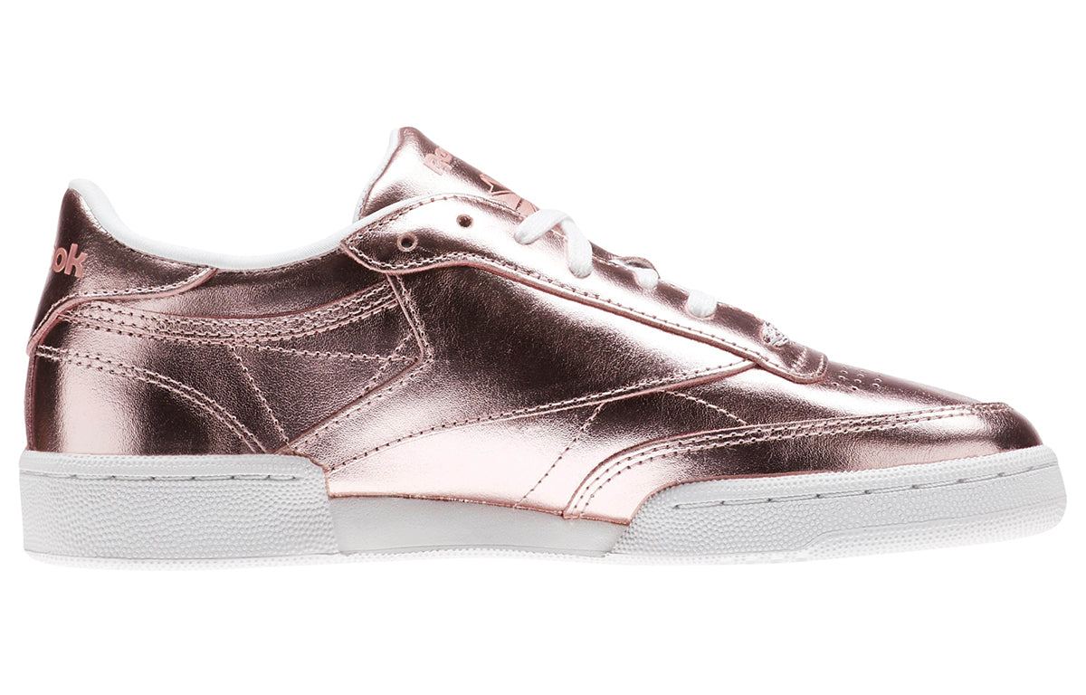 (WMNS) Reebok Tenis Club C 85 S Shine Gold/Pink CN0512