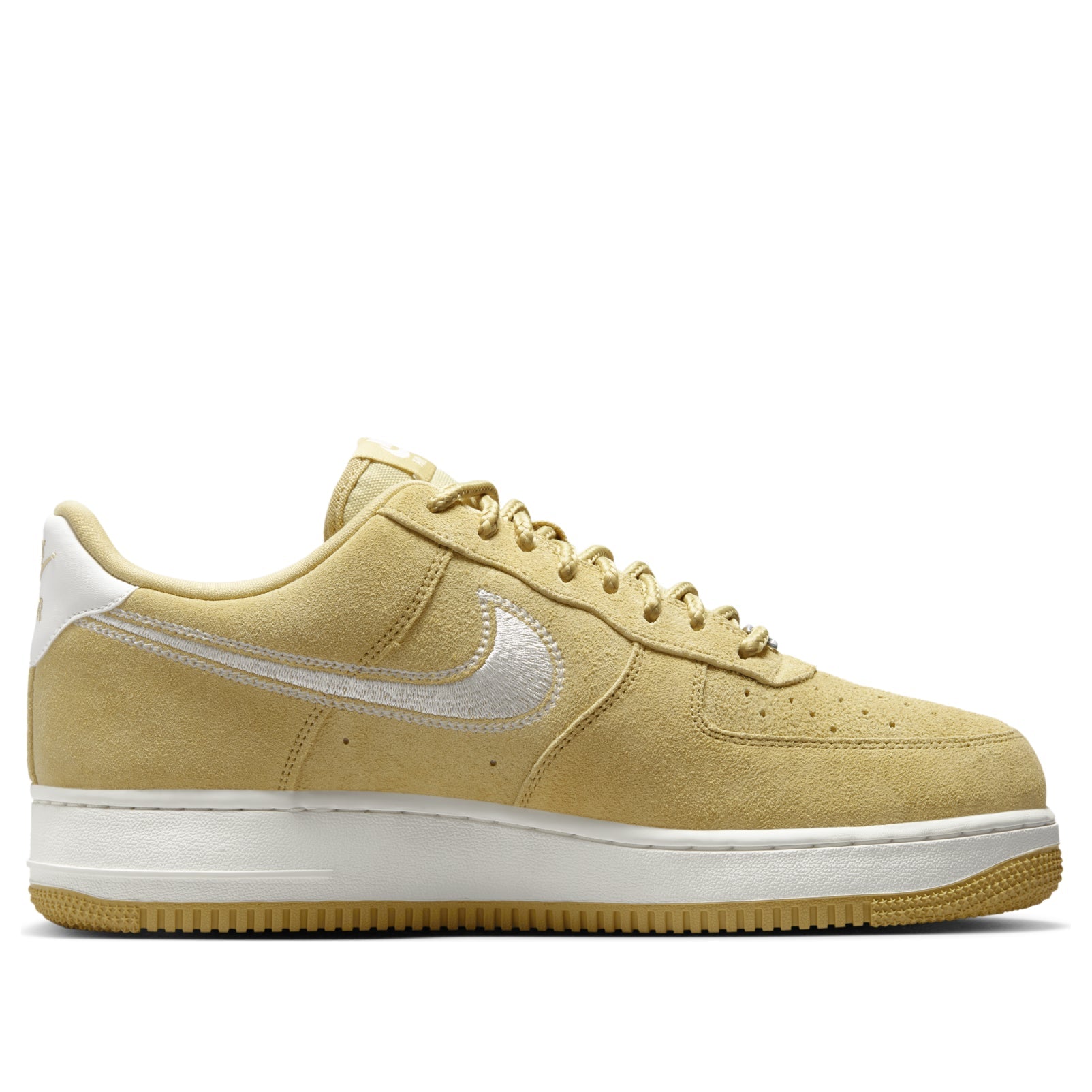 Nike Air Force 1 Low '07 LV8 'Buff Gold Sail Embroidered Swoosh' HJ4465-700