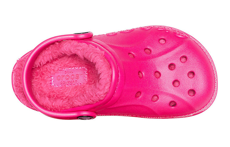 (GS) Crocs Baya Lined Clogs 'Candy Pink' 205977-6X3