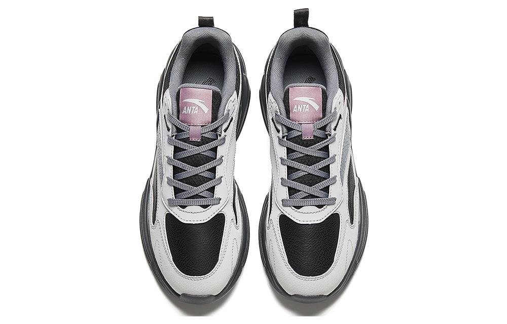 (WMNS) ANTA Chao Bai Gz 'Grey Black' 122348812-6