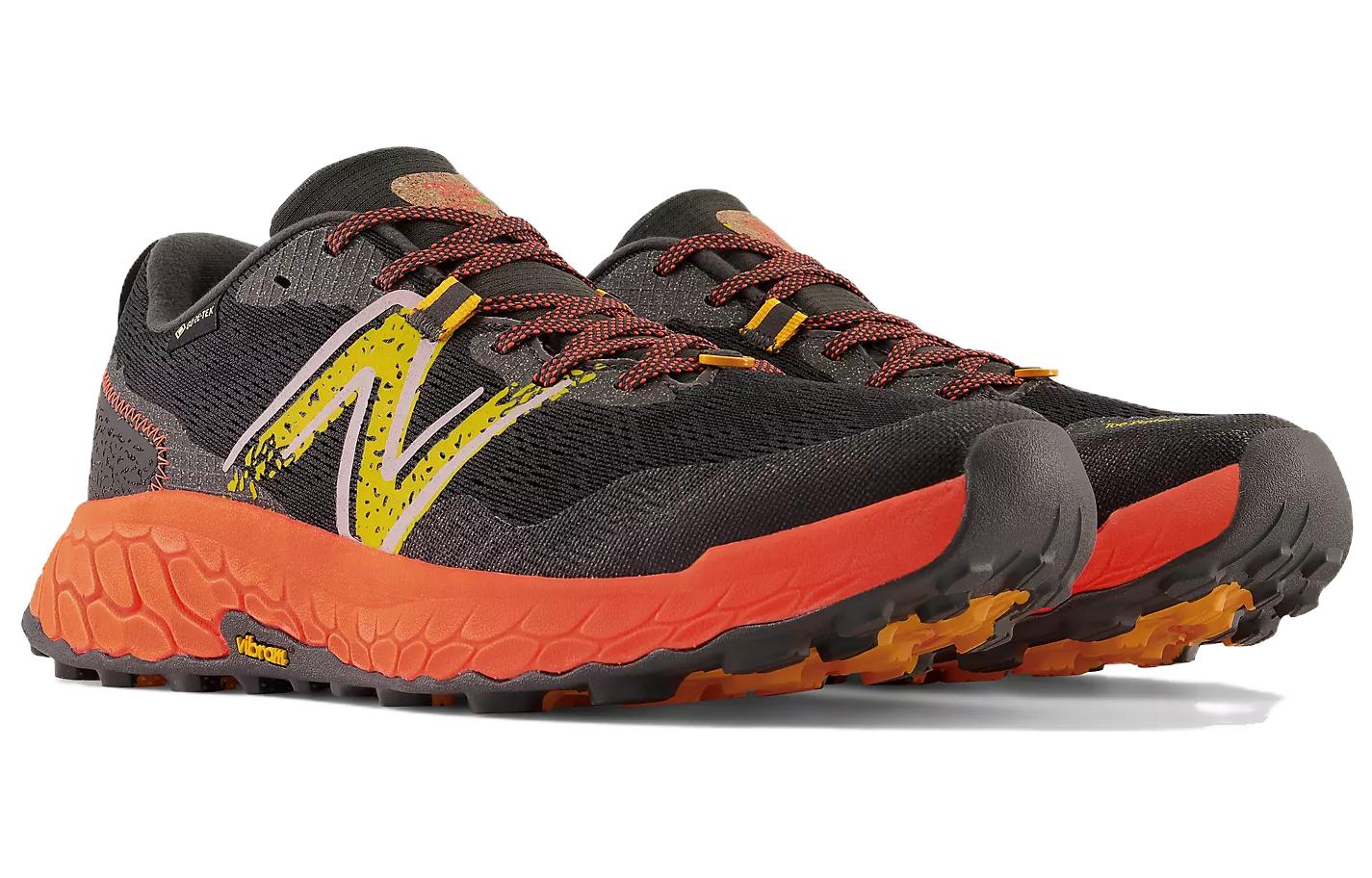 New Balance Fresh Foam X Hierro v7 GORE-TEX 'Blacktop Hot Marigold' MTHIERX7