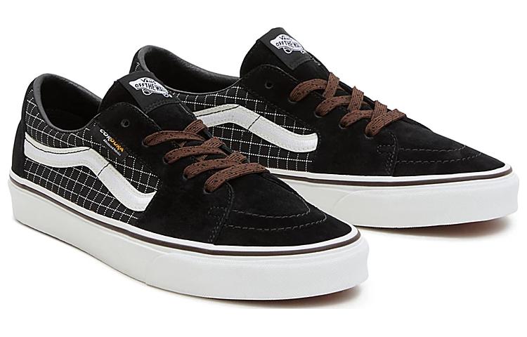(WMNS) Vans Cordura Sk8-Low 'Black Brown' VN0009QRBLA