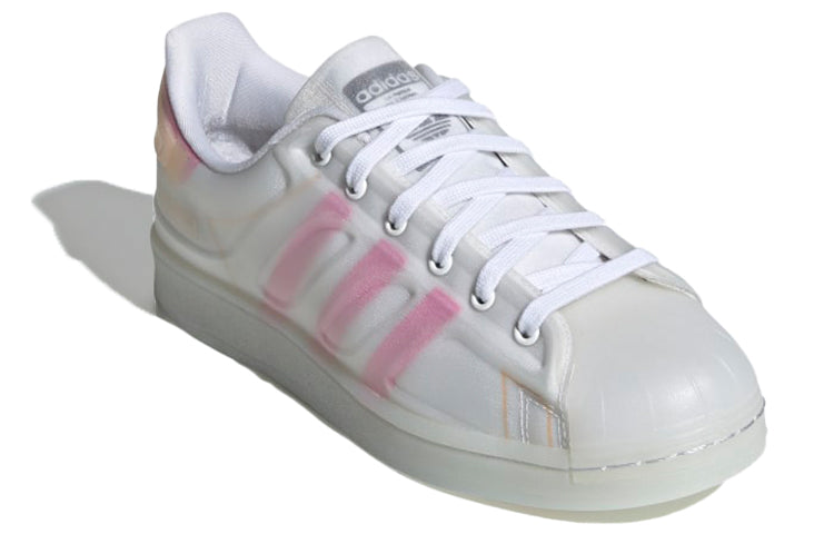 (WMNS) adidas originals Superstar Futureshell 'White Orange Pink' FY7357