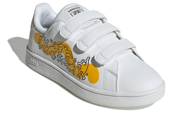 adidas Advantage . 'White Yellow' GX3685