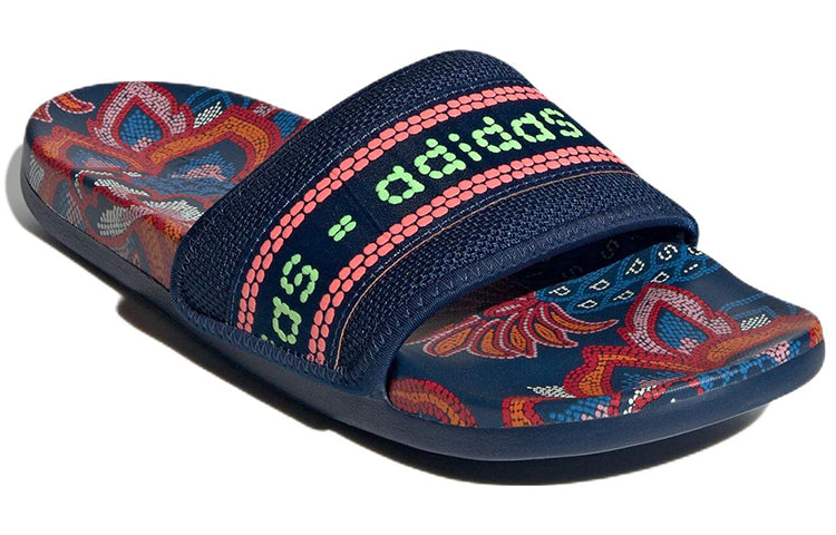 (WMNS) adidas Adilette Comfort Slide 'Floral Mystery Blue' GV7086