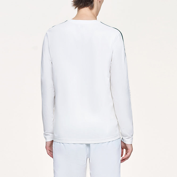 FILA Athletics Tennis Sports Round Neck Long Sleeves White A11M113201F-WT