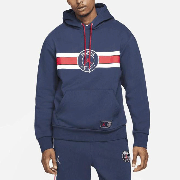 Men's Air Jordan Paris Saint-Germain Team Logo Printing Sports Blue DJ3928-410