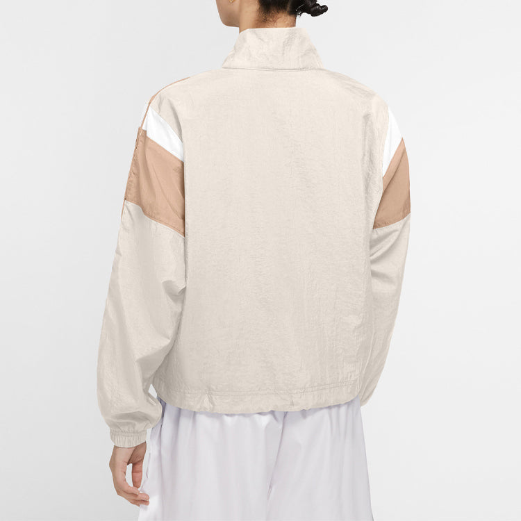 (WMNS) Nike SPORTSWEAR HERITAGE Jacket Light ivory CJ2362-110
