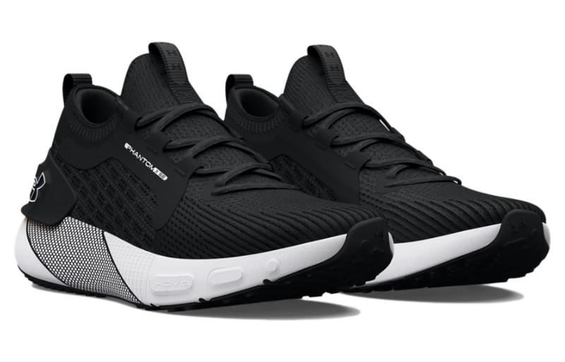 (WMNS) Under Armour HOVR Phantom 3 SE 'Black White' 3026584-002