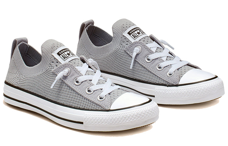 (WMNS) Converse Chuck Taylor All Star Shoreline Knit Slip Low Top Grey 565232F