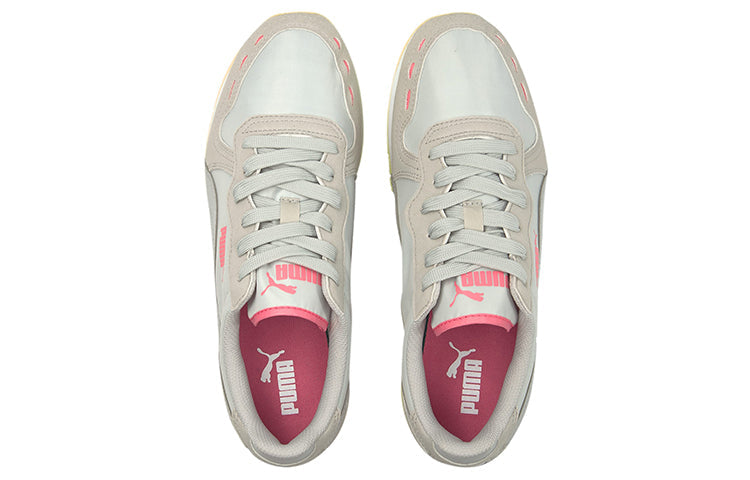 (WMNS) PUMA Cabana Run Sneakers Grey/Pink 374476-09