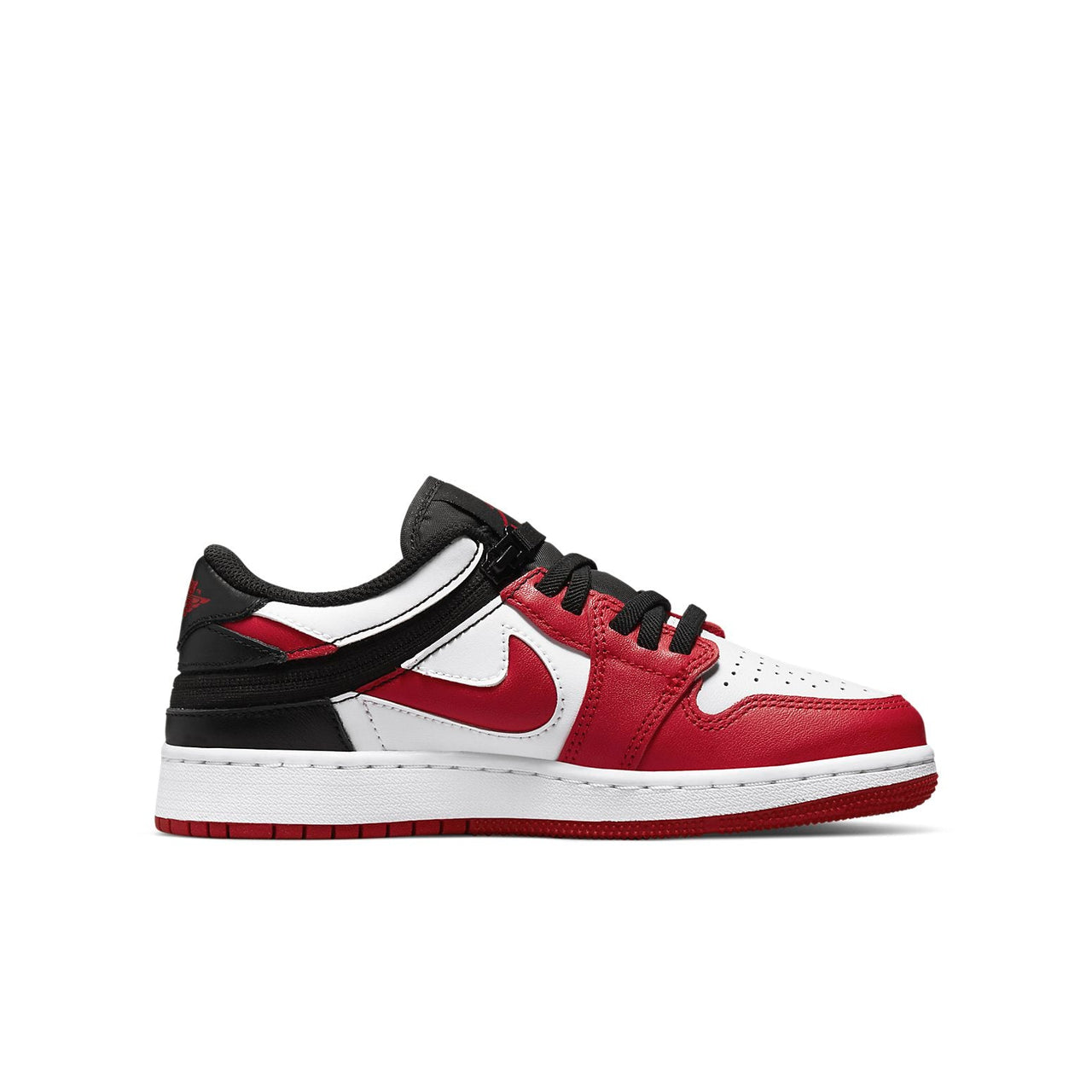 (GS) Air Jordan 1 Low FlyEase 'White Gym Red' DN4639-163