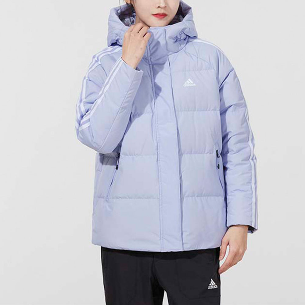 (WMNS) adidas Faux Suede Puffy Down Jacket Asia Sizing 'Purple' H20811