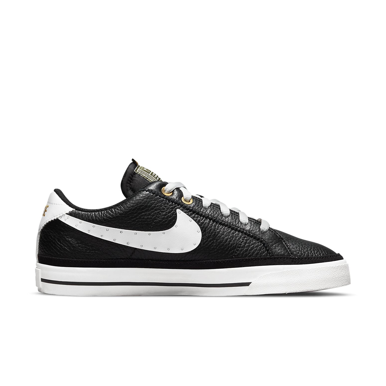 (WMNS) Nike Serena Williams Design Crew x Court Legacy 'Black Metallic Gold' DJ1454-001