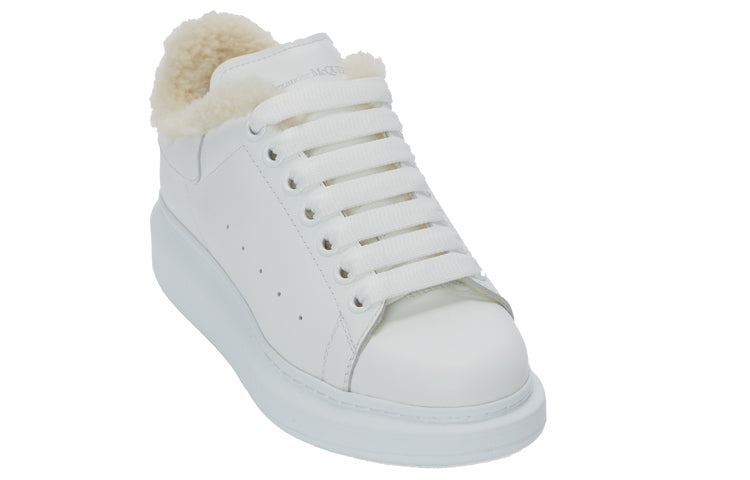 (WMNS) Alexander McQueen Oversized Sneaker 'White' 609650WIAFI9000