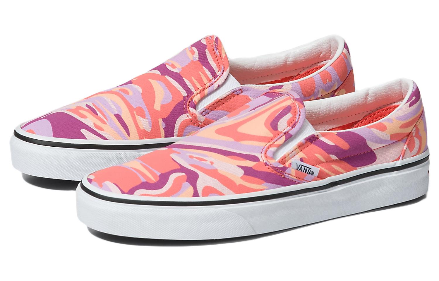 Vans slip-on Bright Vibrations RED VN0A7Q5DBJ1