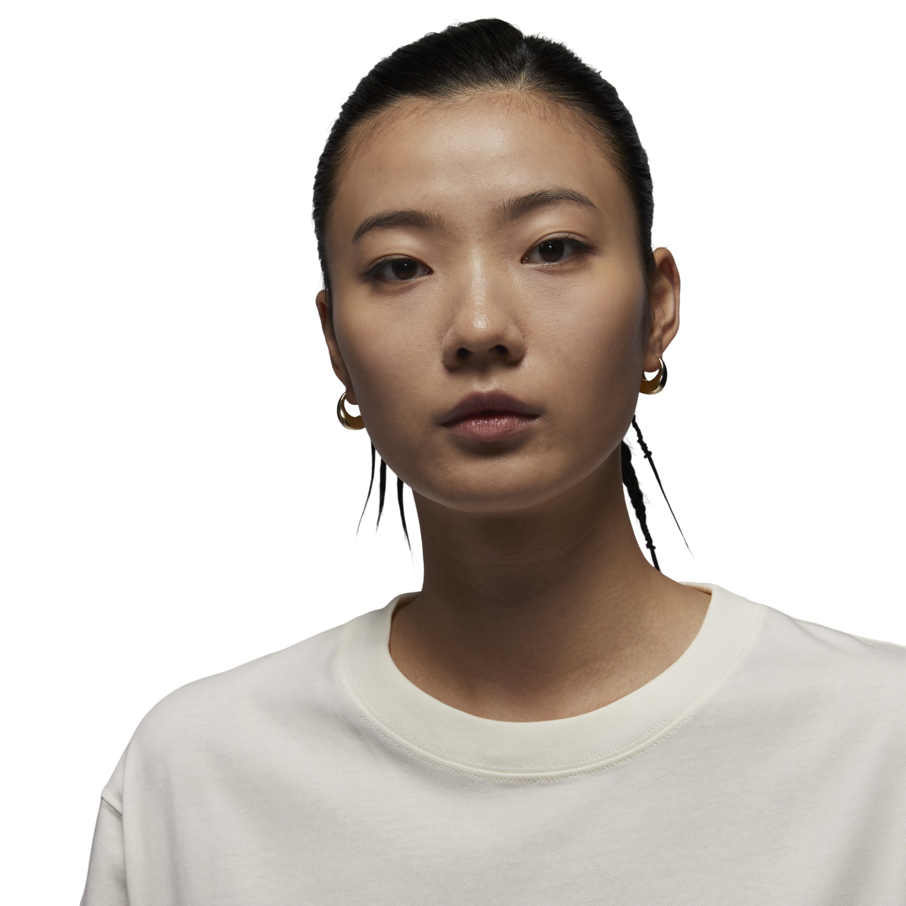 (WMNS) Air Jordan Graphic T-shirt Asia Sizing 'Sail' HF2862-133