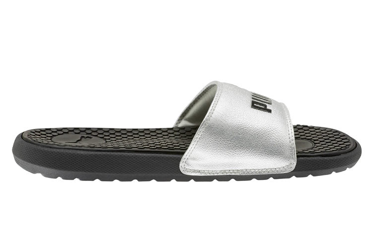 (WMNS) PUMA Cool Cat Slippers Silver 371019-01