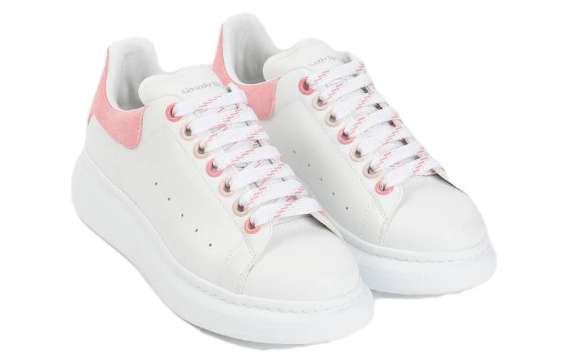 (WMNS) Alexander McQueen Oversized Sneakers 'Pink White' 718139WIEEU8772