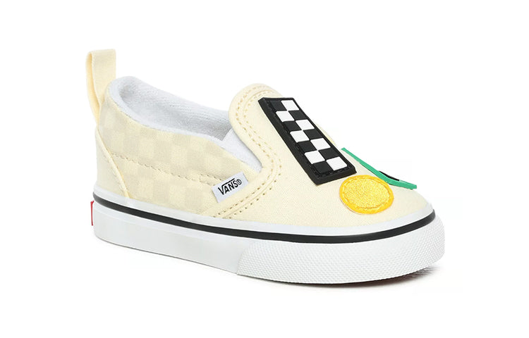 (TD) Vans MoMA Classic Slip-On 'Cream' VN0A34880IC
