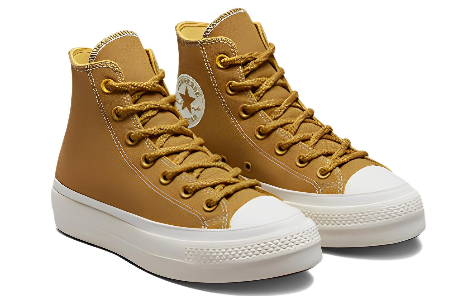 (WMNS) Converse Chuck Taylor All Star Lift Platform High 'Burnt Honey' A04363F