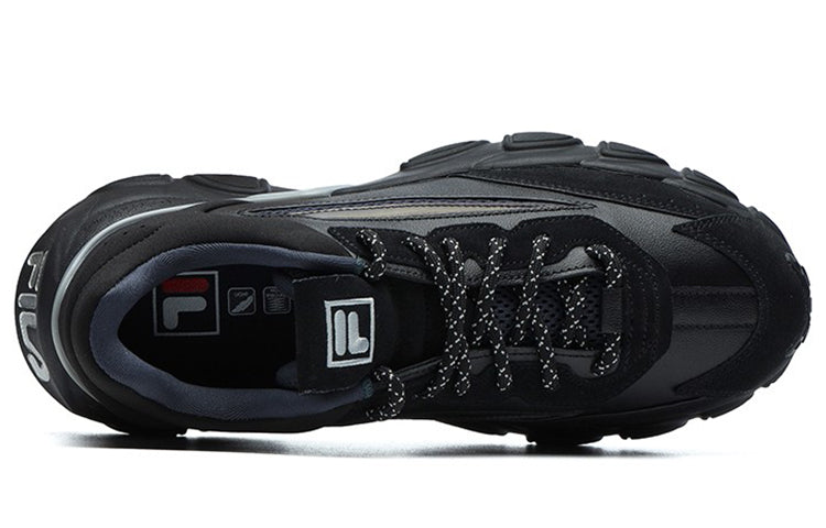 FILA Fashion Sneakers Low-Top Running Shoes 'Black Grey' F12M144120FBI