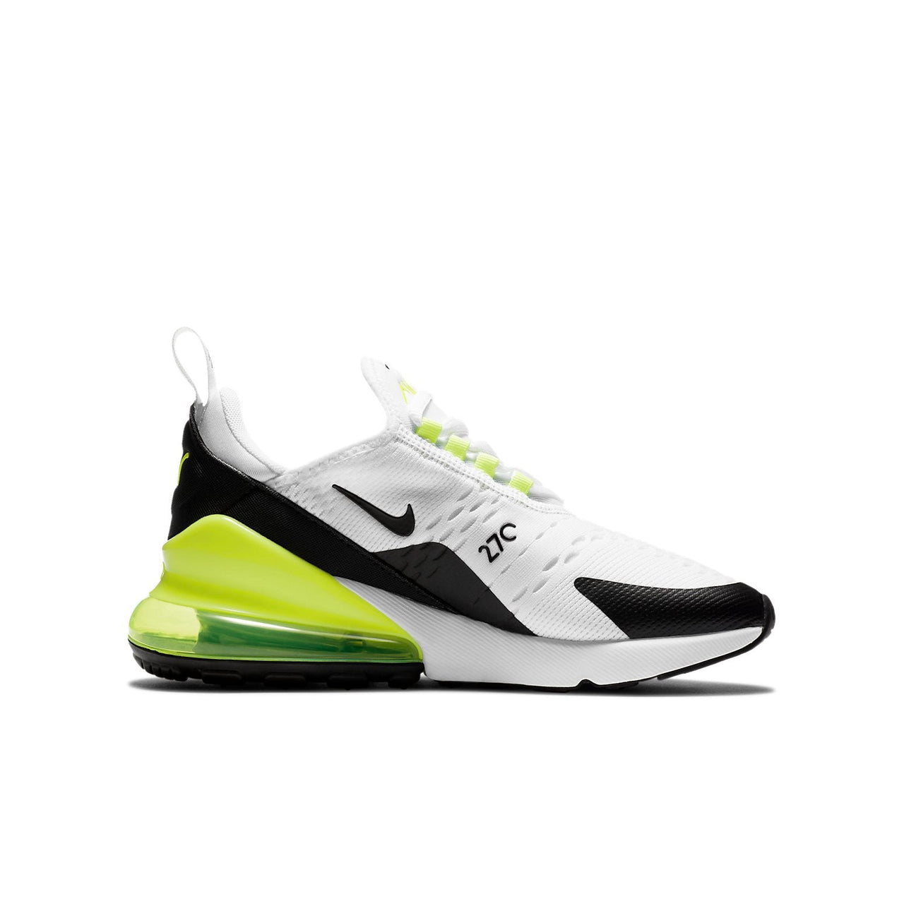 (GS) Nike Air Max 270 'Black White Yellow' DC1418-100