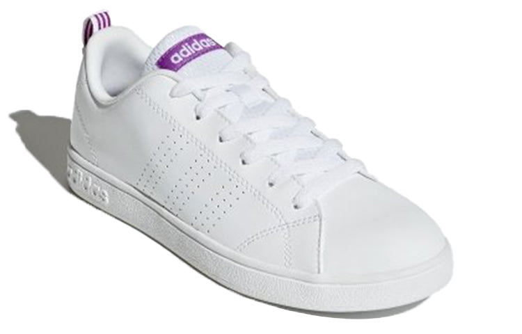 (WMNS) adidas Vs Advantage Cl 'White Purple' BB9616