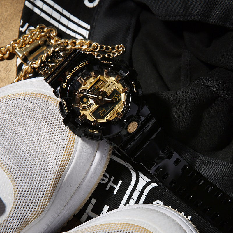 CASIO G-Shock Analog-Digital 'Black Gold' GA-710GB-1ADR