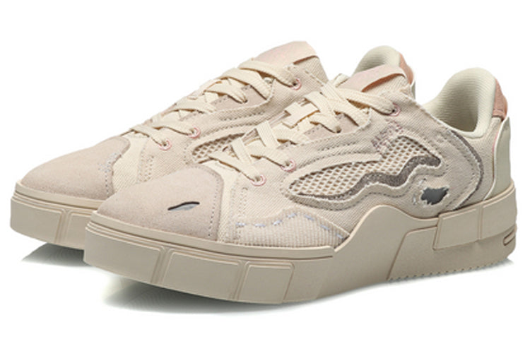 (WMNS) Li-Ning Counterflow 'Beige Khaki ' AGCQ386-2