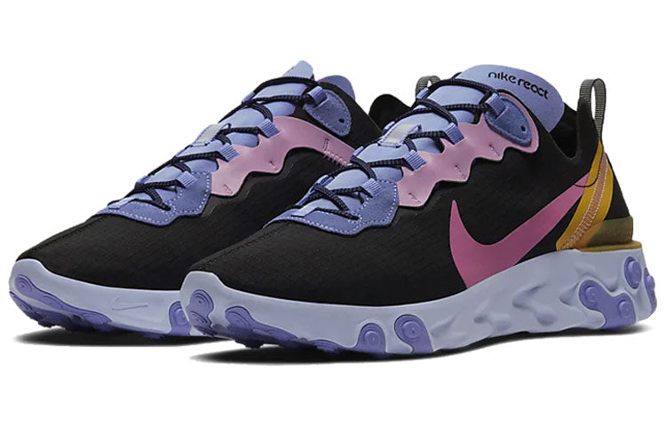 Nike React Element 55 'Black Palest Purple' CI9593-001