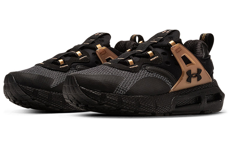 (WMNS) Under Armour HOVR Mega Mvmnt NM 'Black Gold' 3023874-001