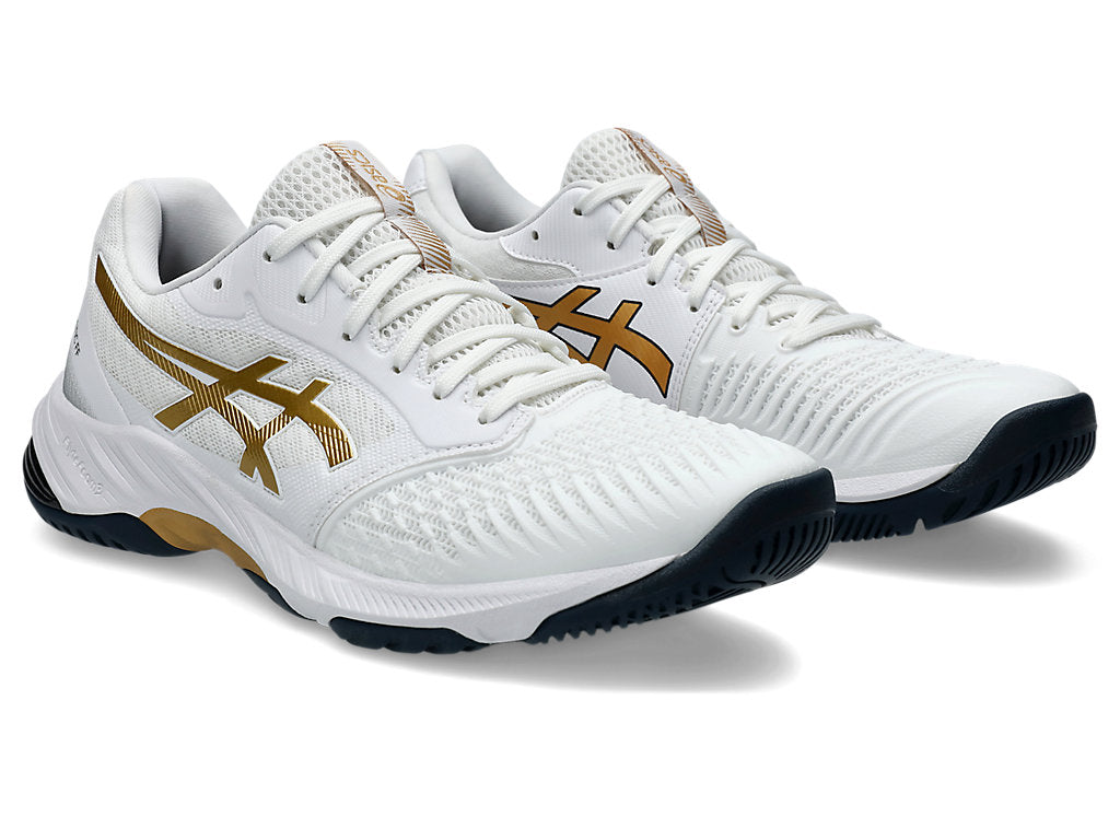 ASICS Netburner Ballistic FF 3 'White Pure Gold' 1051A073-104