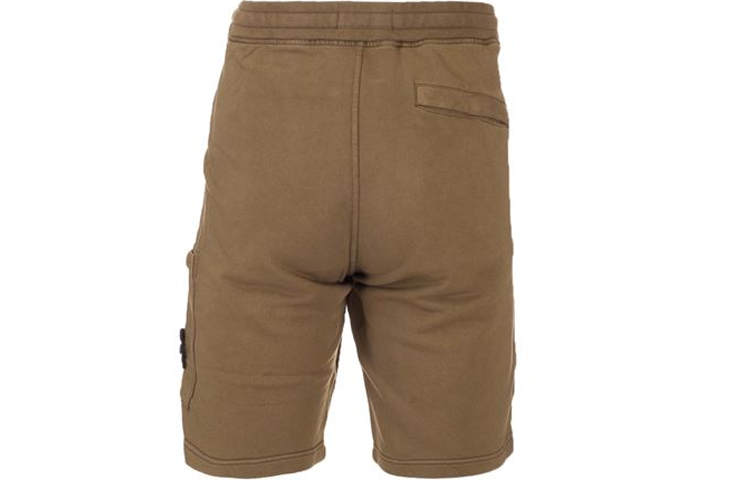 STONE ISLAND Bermuda Cargo Shorts 'Olive' 741564651-V0058