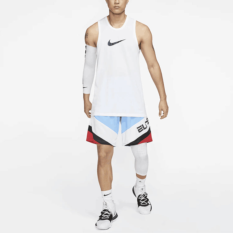 Nike Contrasting Colors Logo Printing Sports Vest White BV9387-100